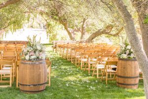 wedding ceremony yard